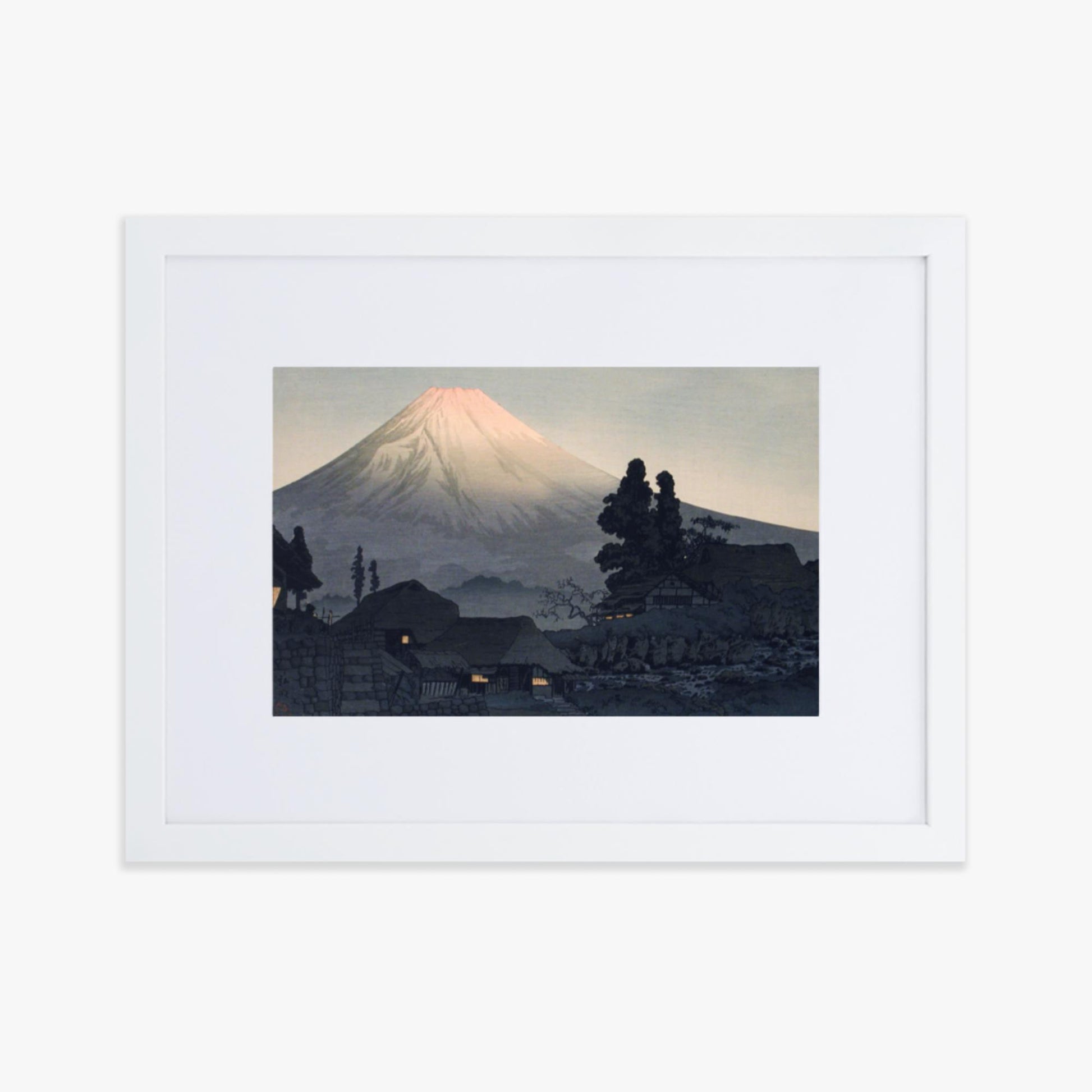 Takahashi Hiroaki (Shōtei) - Mount Fuji From Mizukubo 30x40 cm Poster With White Frame