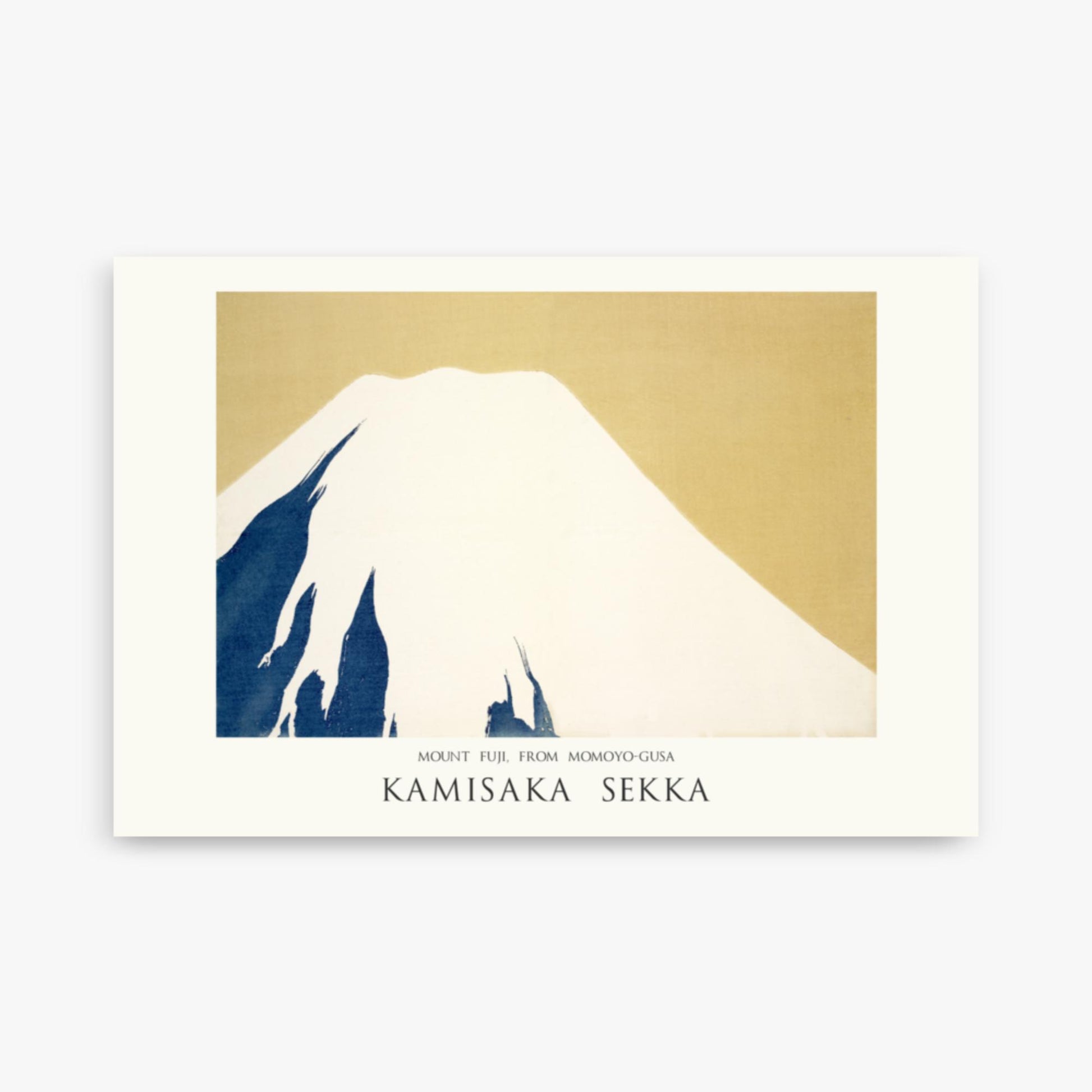 Kamisaka Sekka: Mount Fuji, from Momoyo-gusa - Japandi - 61x91 cm Poster