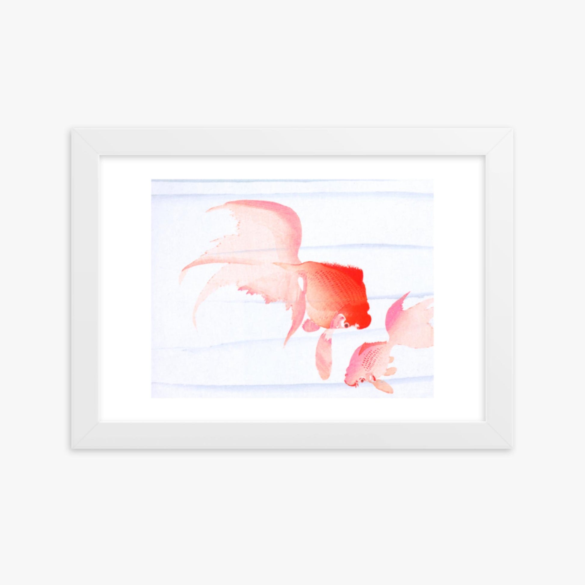 Ohara Koson - Gold Fish 21x30 cm Poster With White Frame