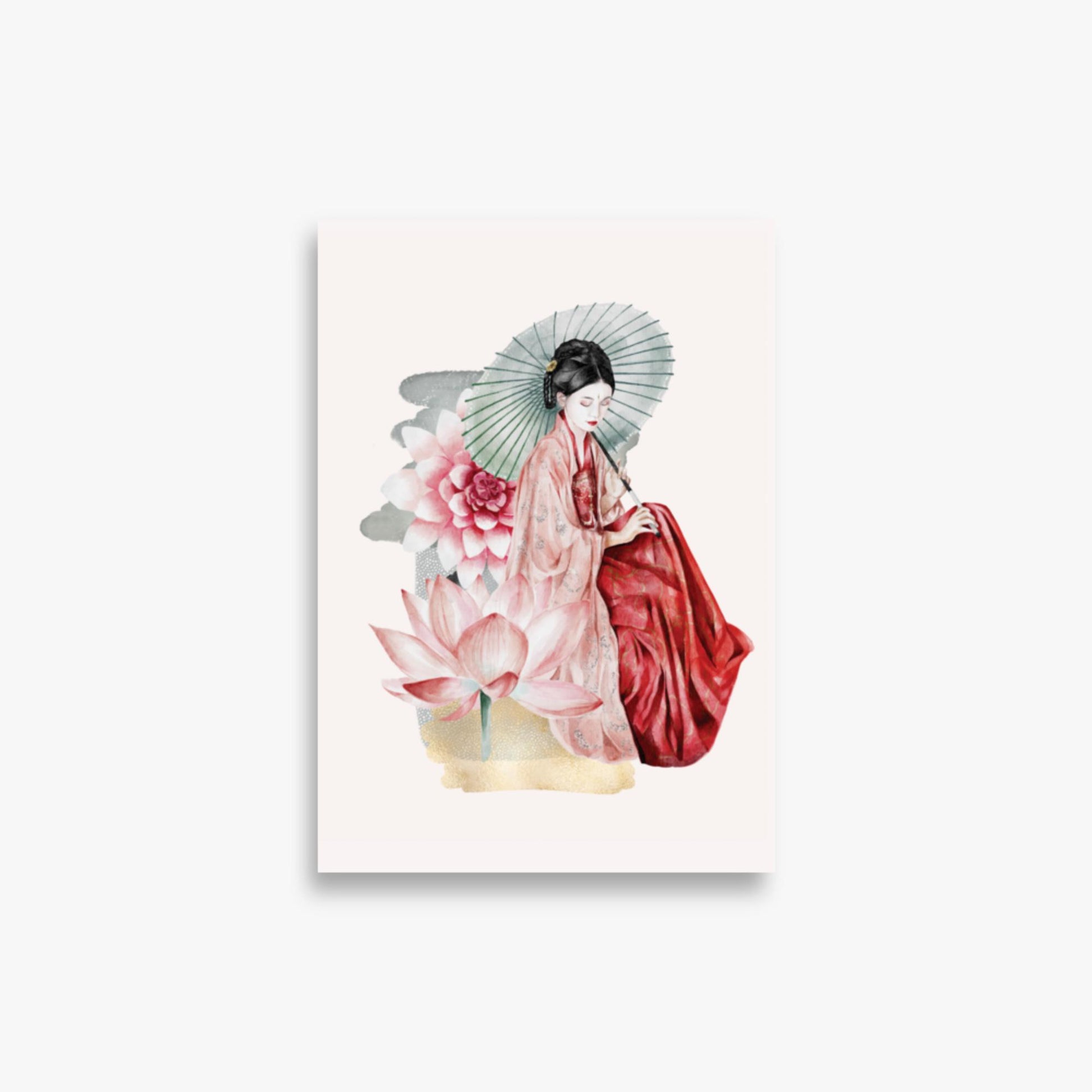 Modern illustration: Serenity 21x30 cm Poster