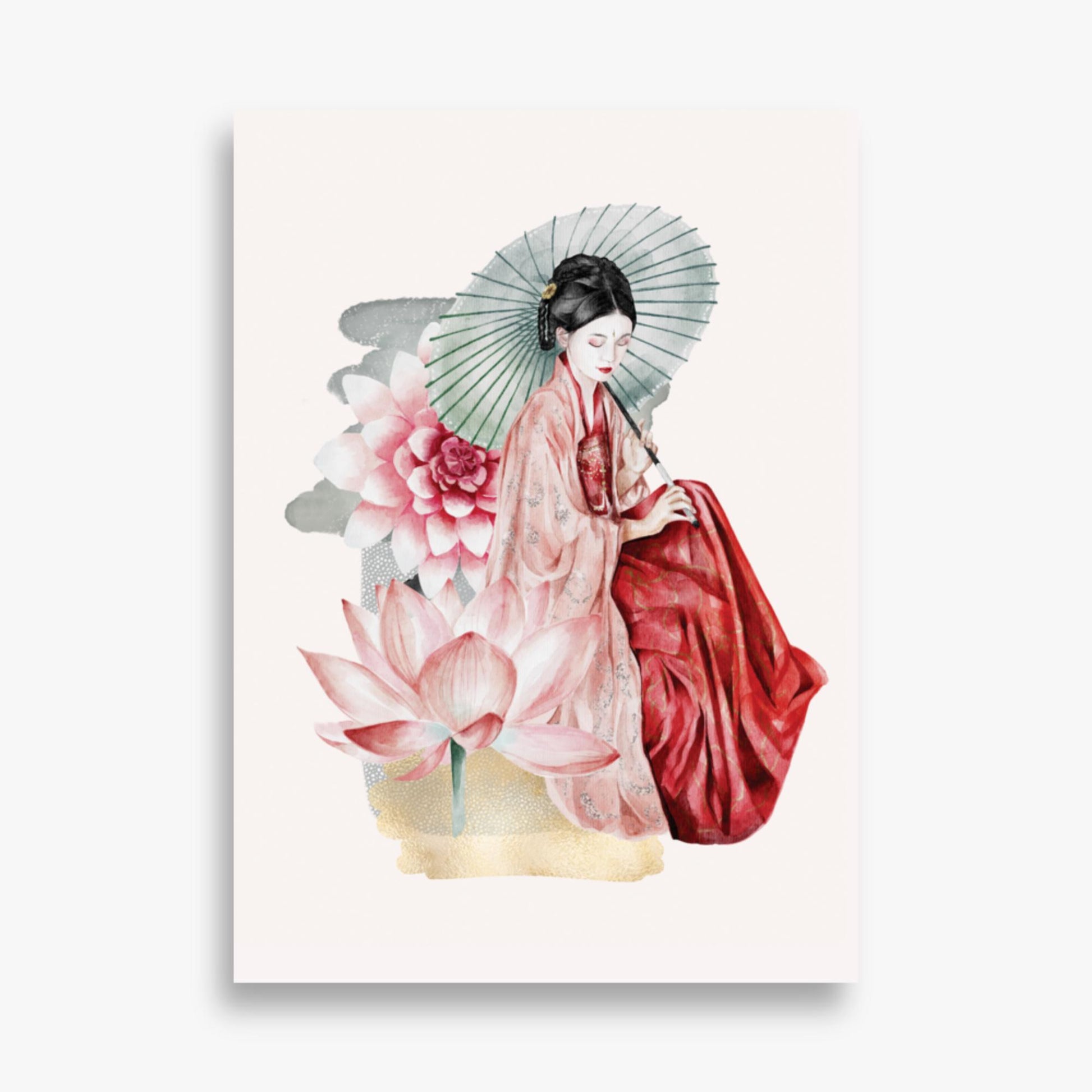 Modern illustration: Serenity 50x70 cm Poster