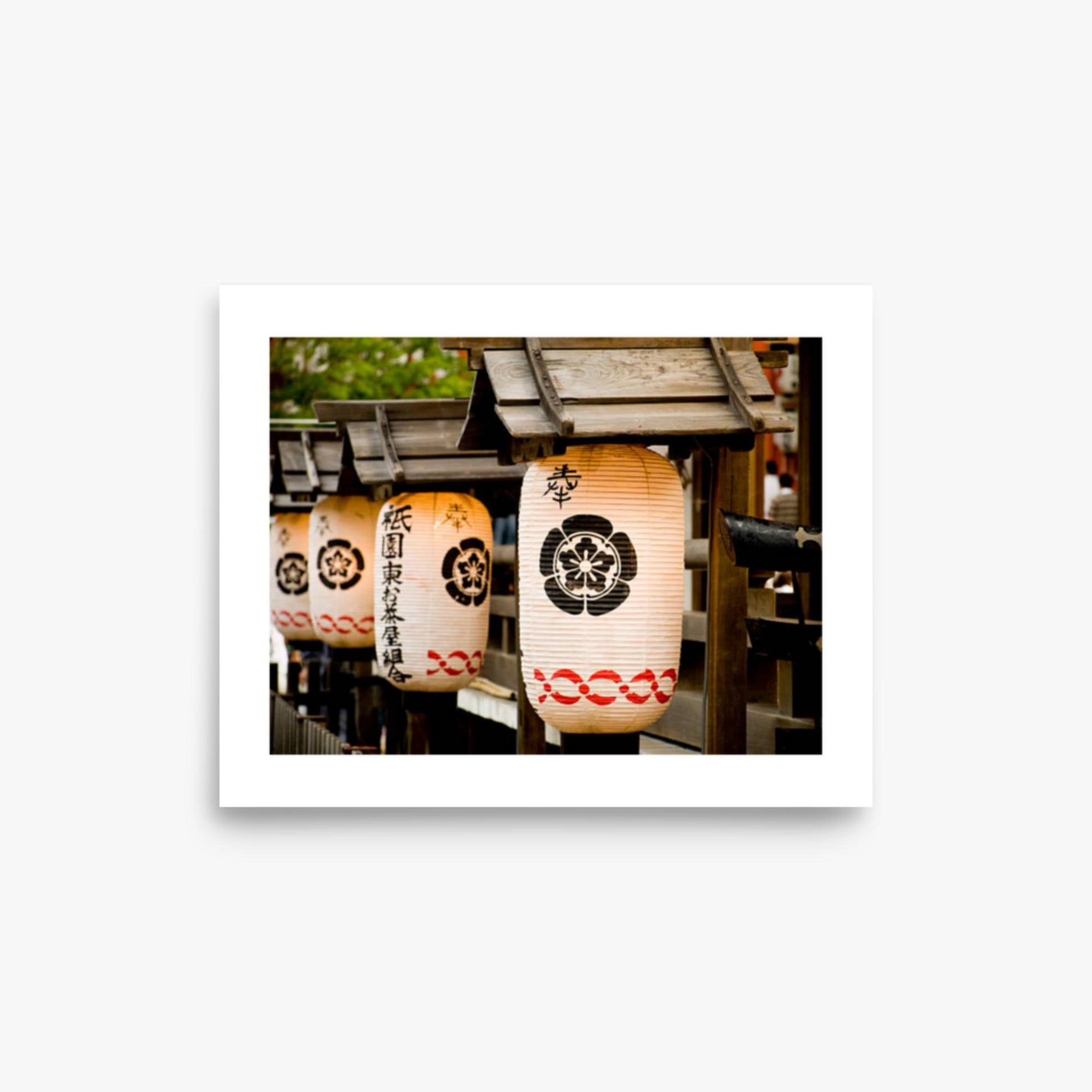 Japanese lanterns 8x10 in Poster