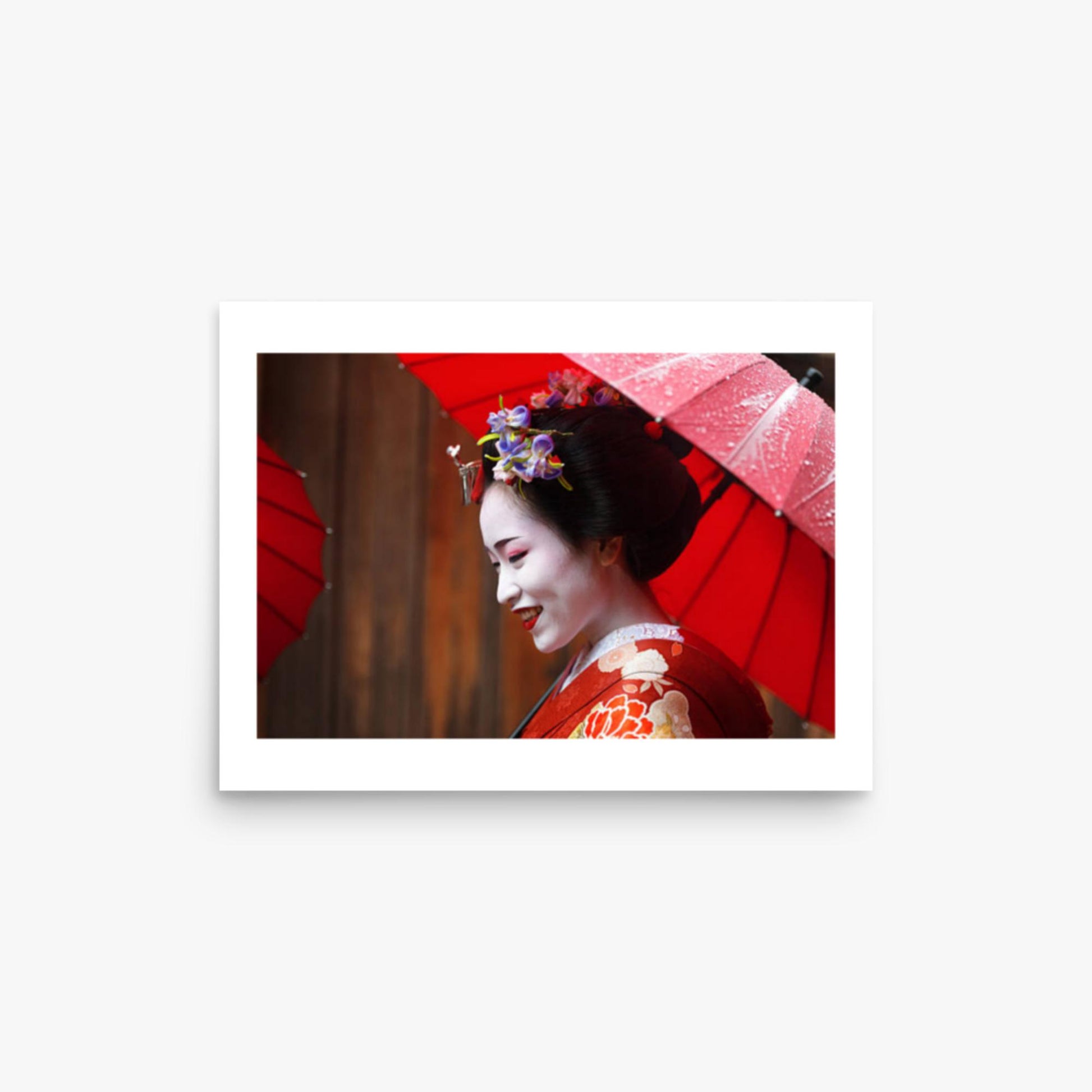 Maiko Girl 12x16 in Poster