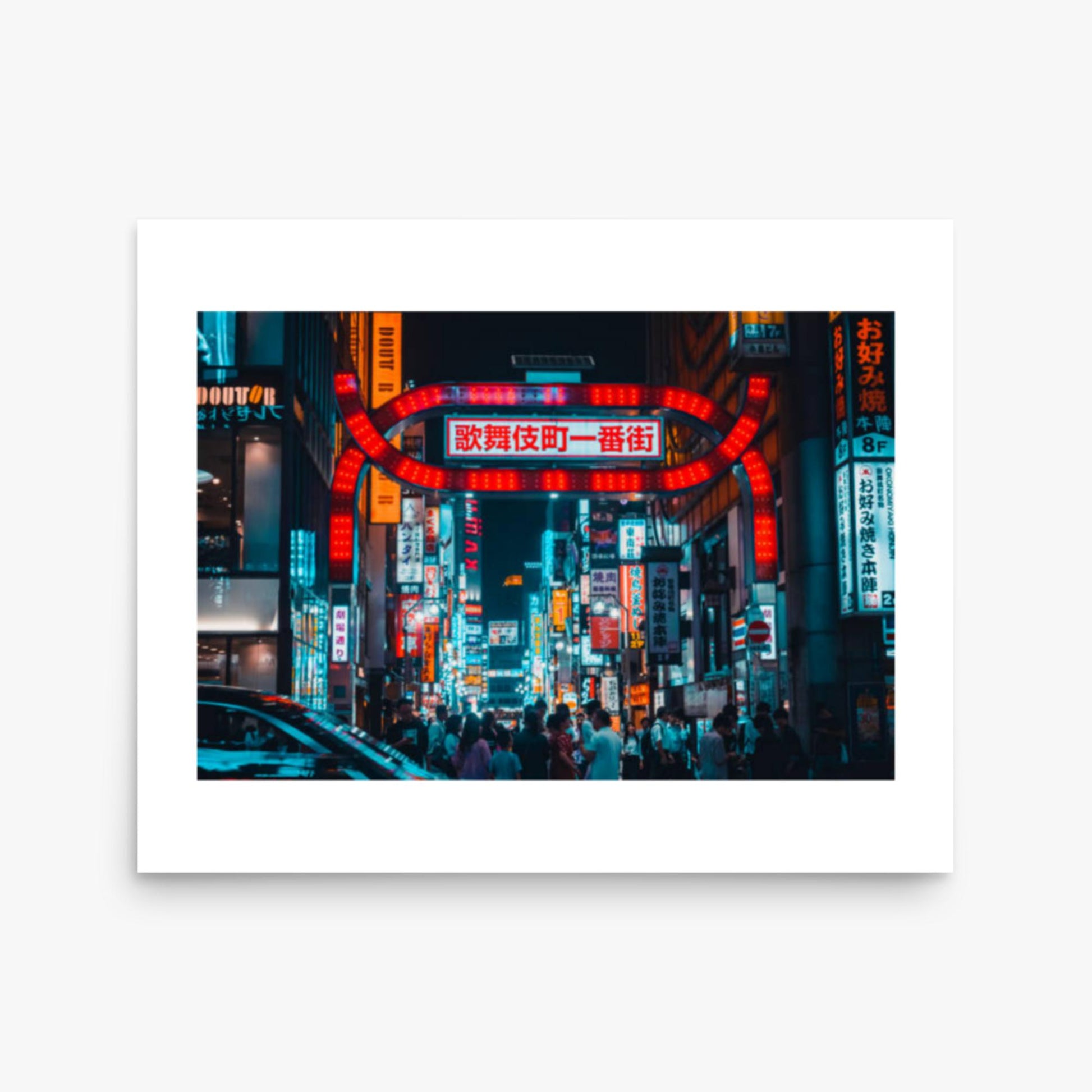 Kabukicho, Shinjuku at night 16x20 in Poster