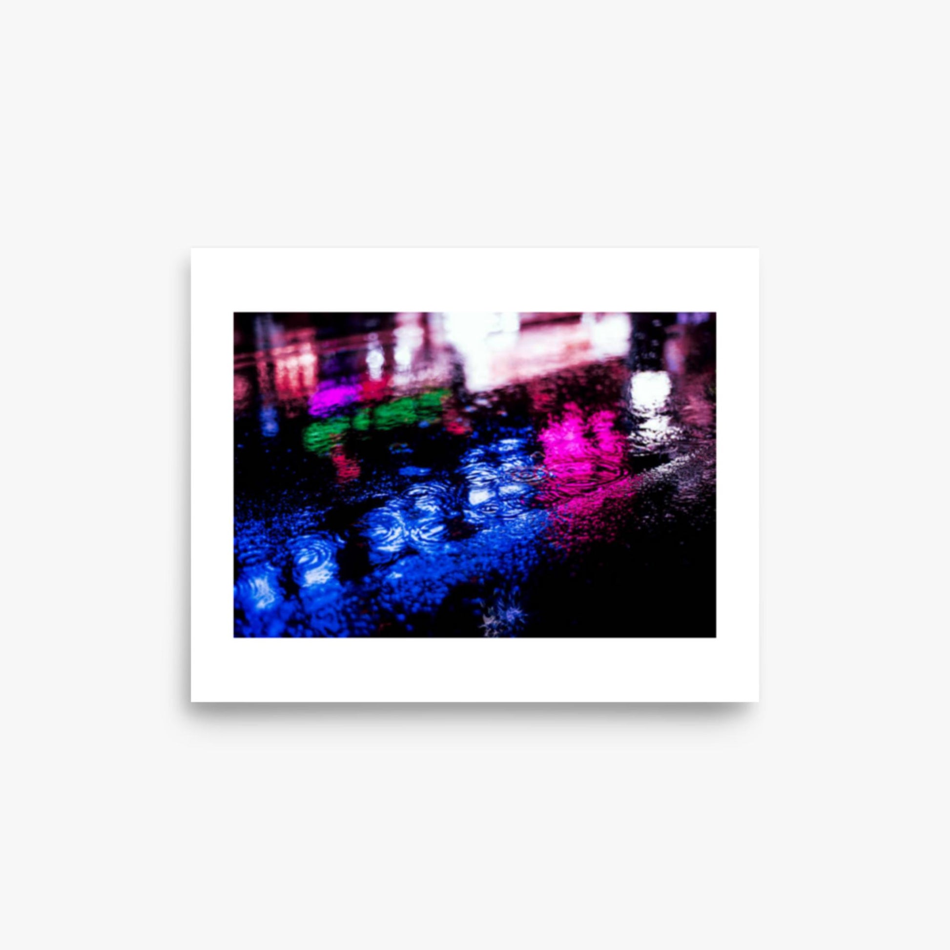 Rainy Night 8x10 in Poster